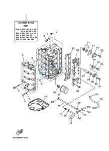 F50DETL drawing CYLINDER--CRANKCASE-1