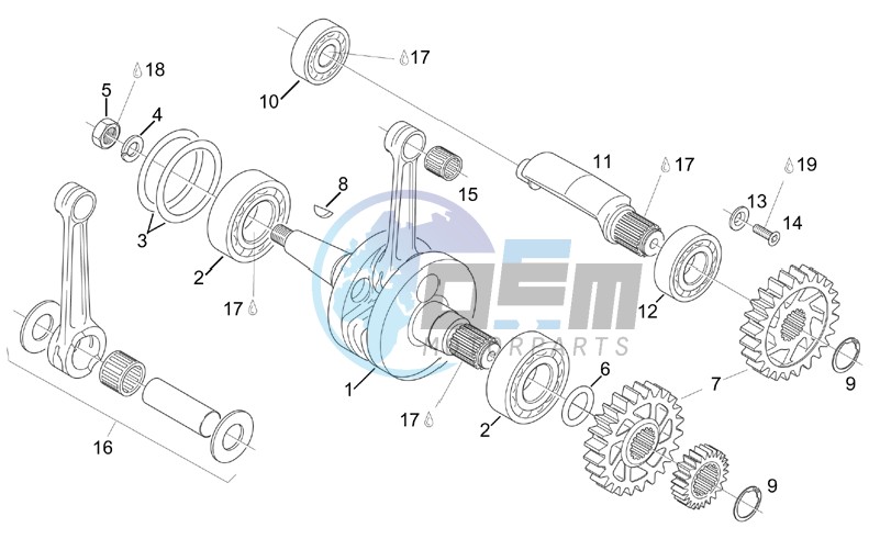 Crankshaft - Balance shaft