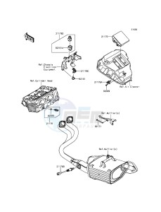 ER-6N ER650ECF XX (EU ME A(FRICA) drawing Fuel Injection