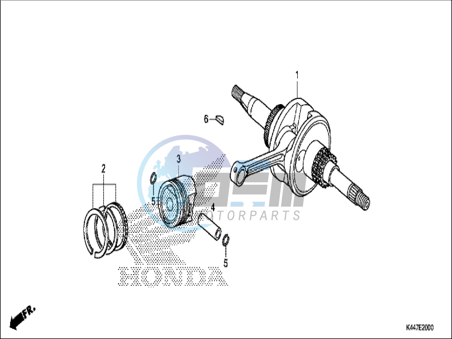 CRANKSHAFT/PISTON