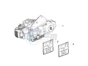 S 125 4T 2V E3 Taiwan drawing Engine assembly