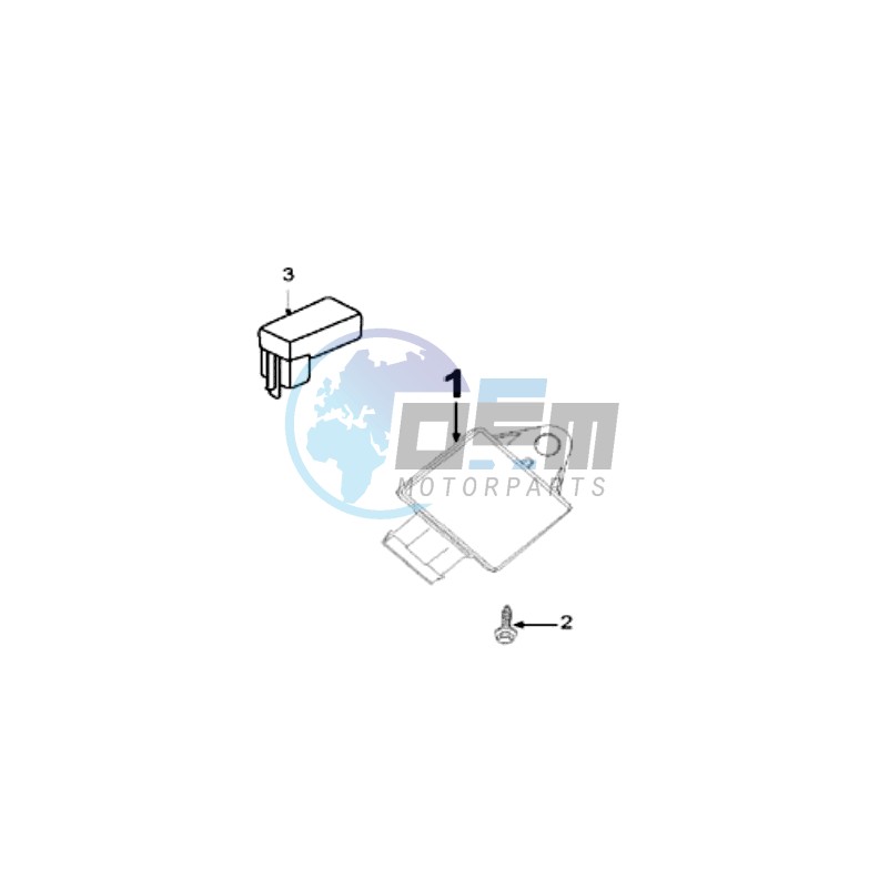 ELECTRONIC PART WITH CDI