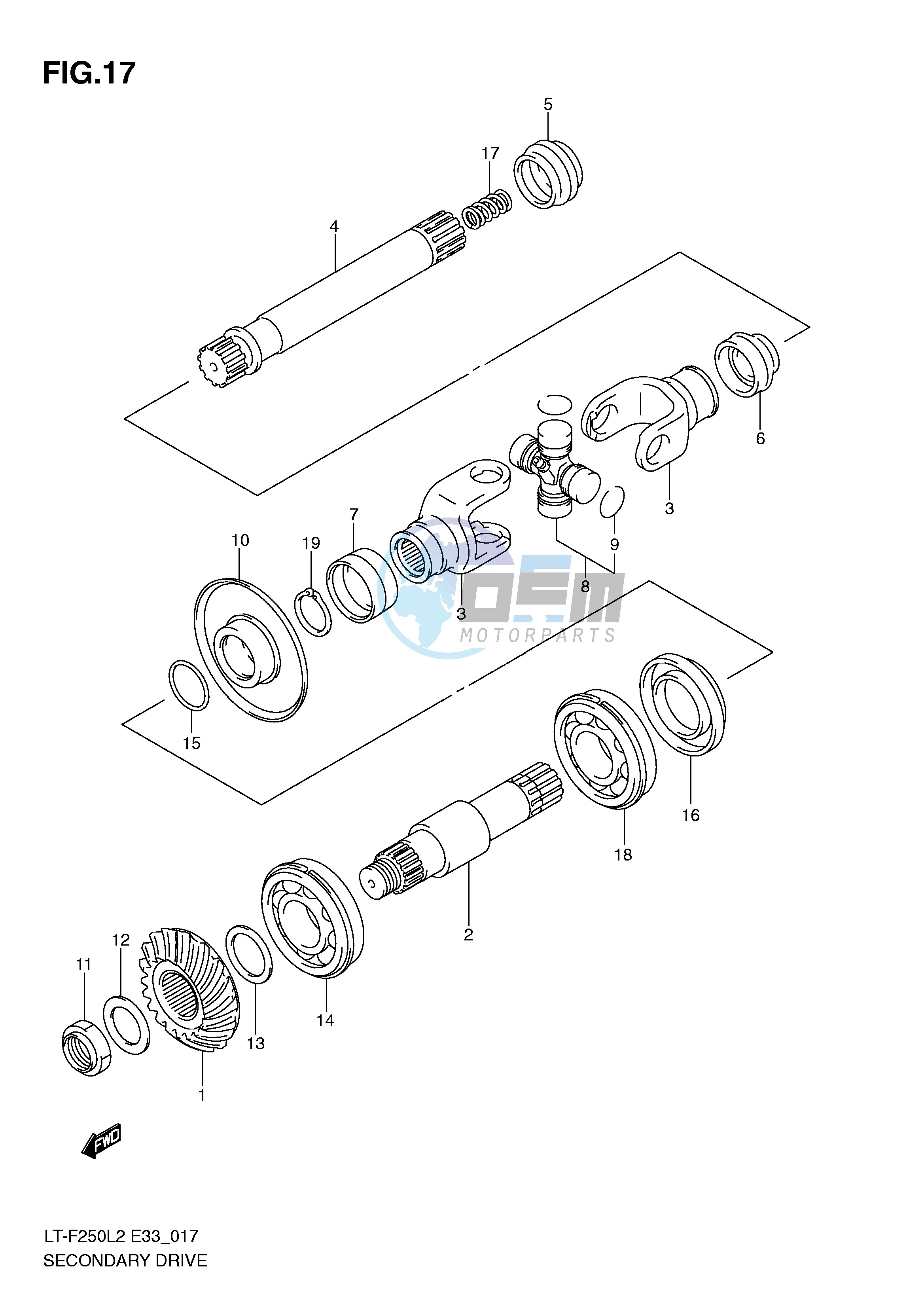 SECONDARY DRIVE