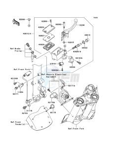 ER-6f ABS EX650B6F GB XX (EU ME A(FRICA) drawing Front Master Cylinder