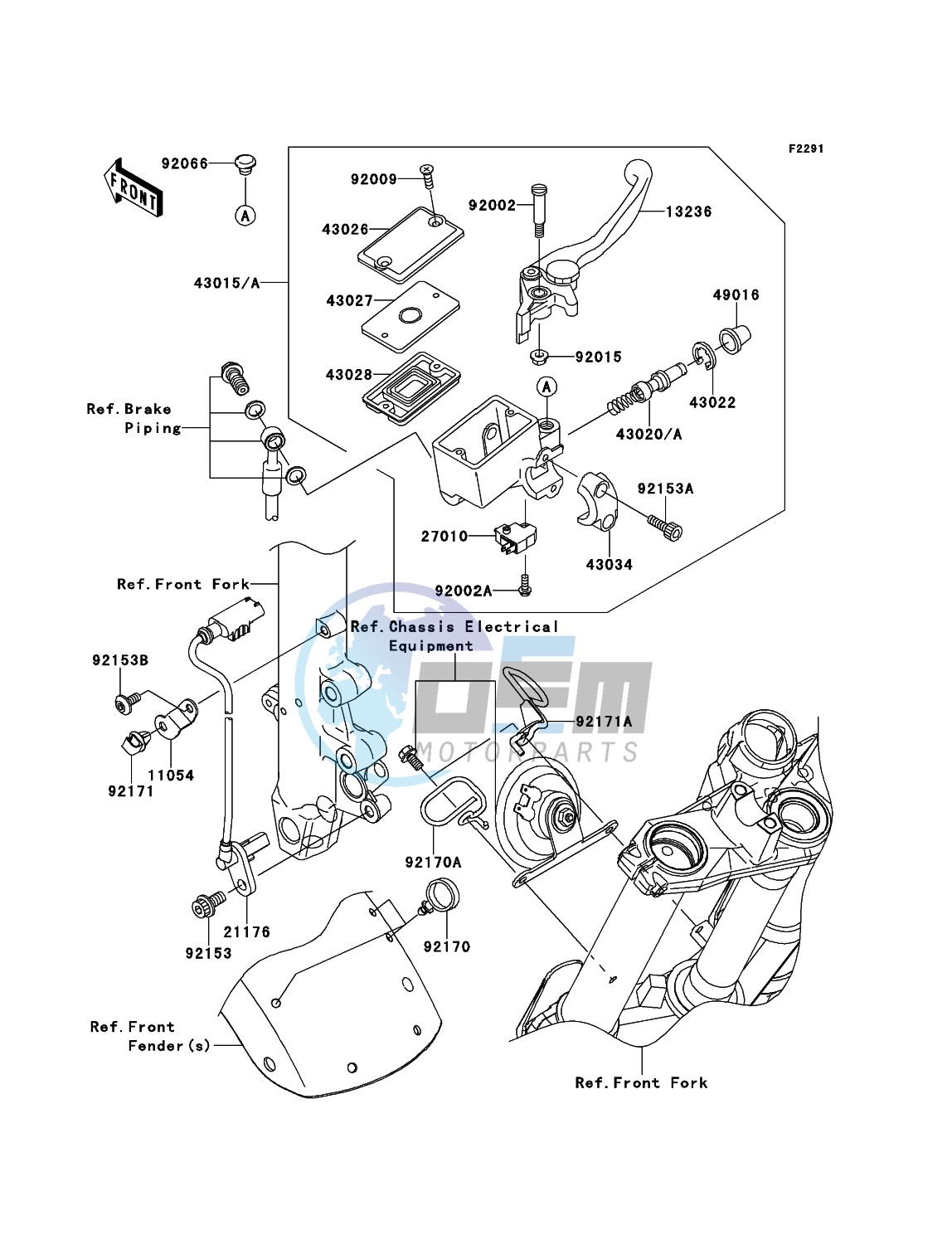 Front Master Cylinder