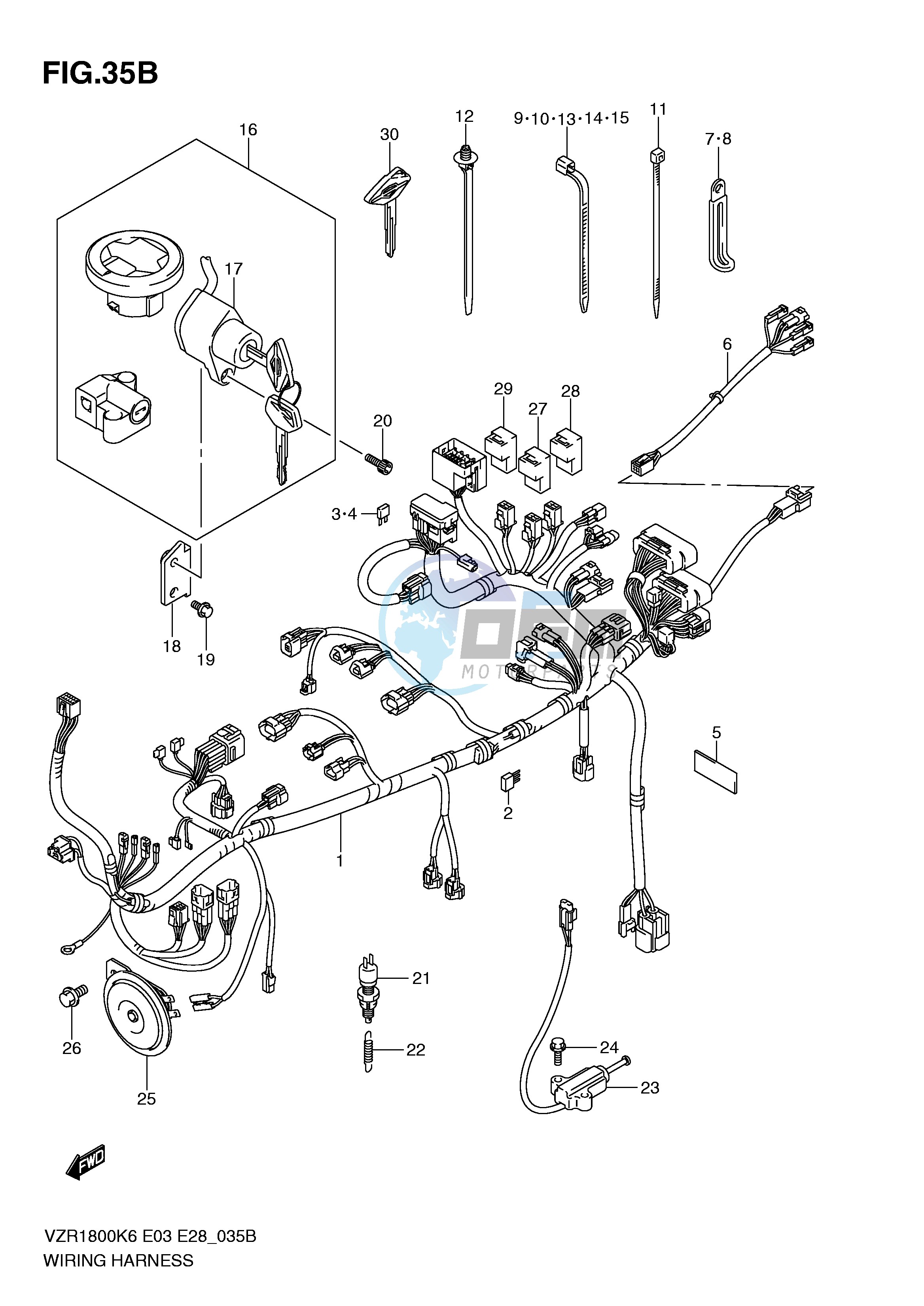 WIRING HARNESS (VZR1800L0 ZL0)