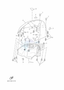 TRACER 7 35KW MTT690-U (B5T2) drawing FUEL TANK 2