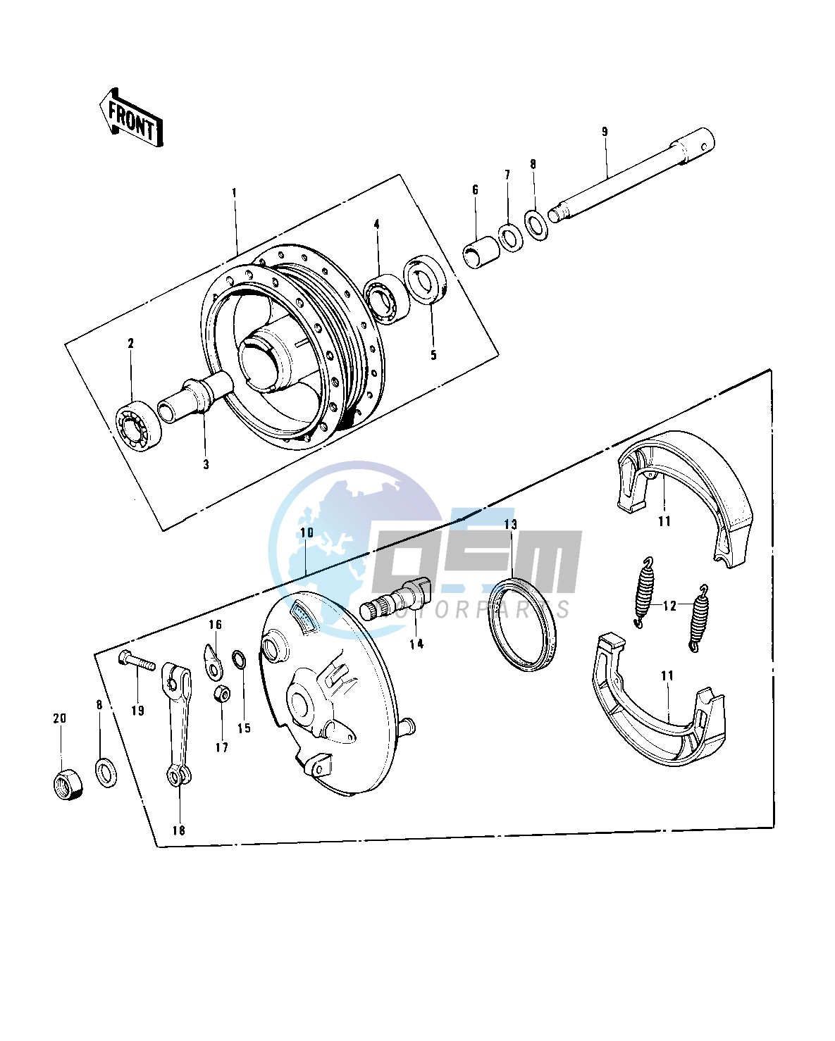 FRONT HUB_BRAKE