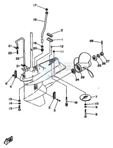 40H drawing LOWER-CASING-x-DRIVE-2