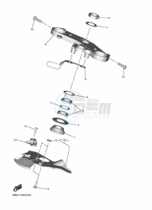 YZF600 YZF-R6 (BN6K) drawing STEERING