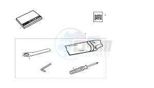 SENDA R X-RACE - 50 CC 2T EU2 drawing ACCESSORIES