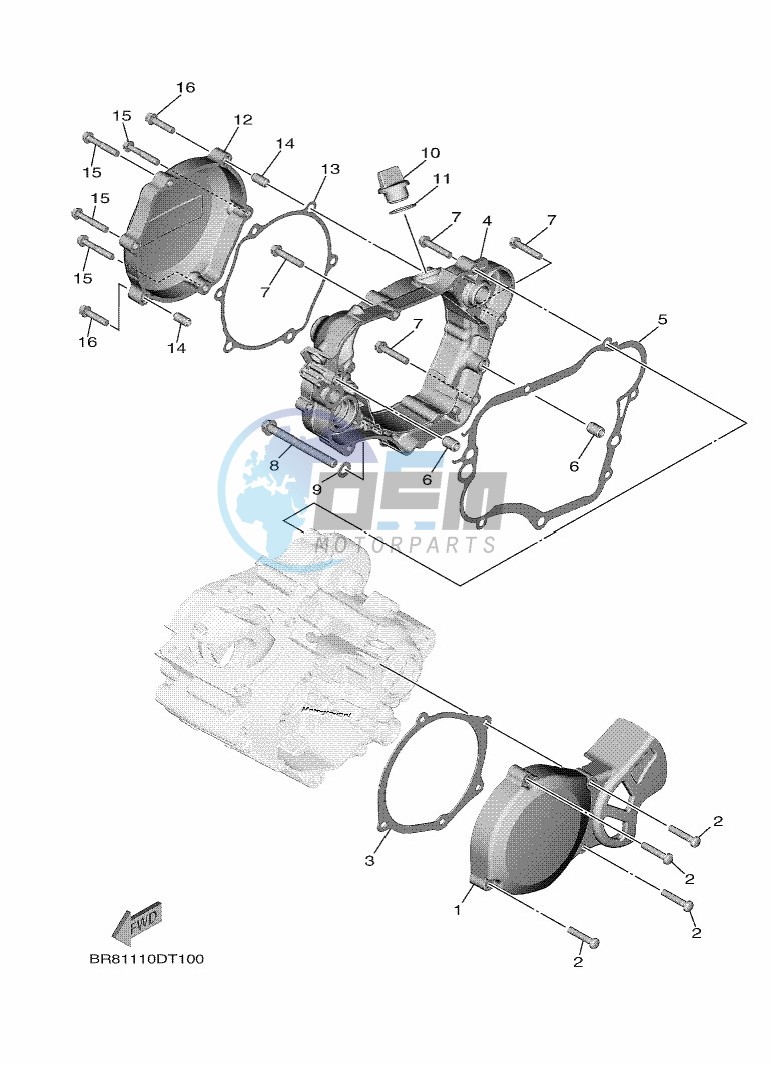 CRANKCASE COVER