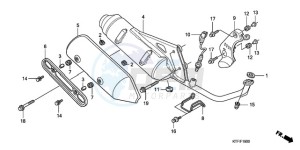 SH150D9 Europe Direct - (ED / KMH) drawing EXHAUST MUFFLER