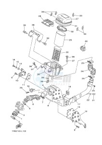 YXR700F YXR7FD RHINO 700 (1RBE 1RBF 1RBG 1RBH) drawing INTAKE