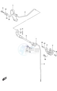 DF 20A drawing Clutch Rod Non-Remote Control