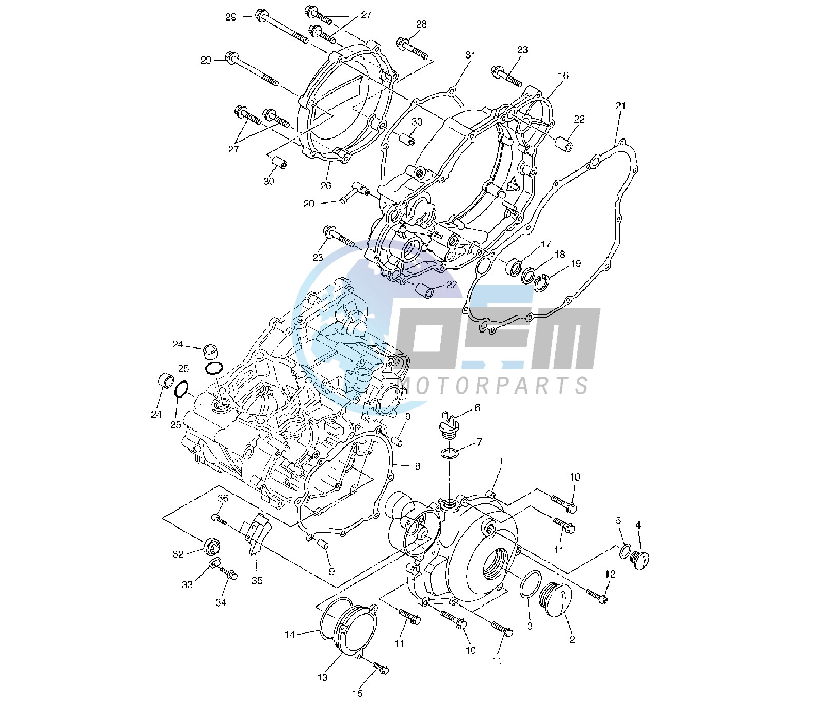 CRANKCASE COVER