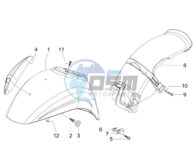 Wheel housing - Mudguard