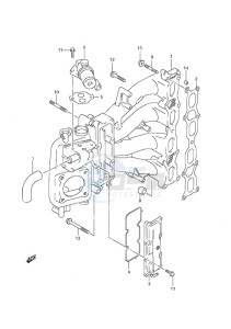 DF 140 drawing Intake Manifold