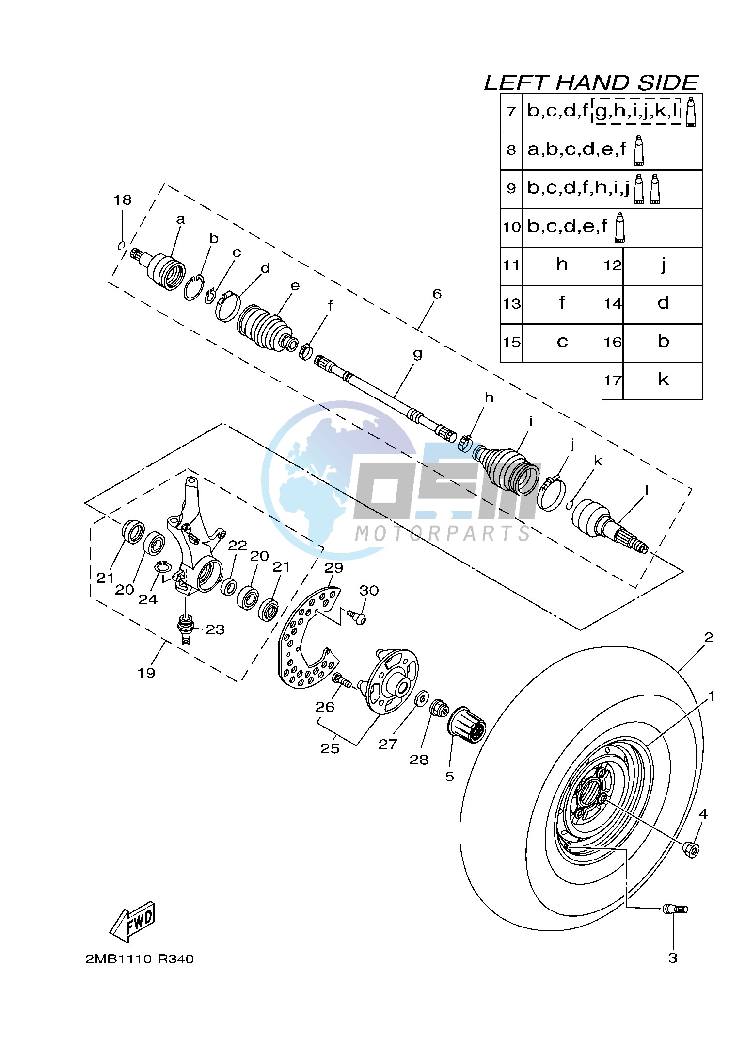 FRONT WHEEL