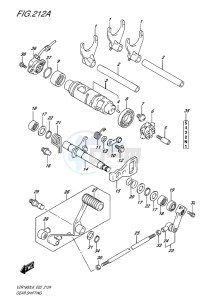 VZR1800BZ BOULEVARD EU drawing GEAR SHIFTING