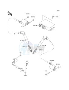 VN 800 E [VULCAN 800 DRIFTER] (E6F) E6F drawing IGNITION SYSTEM