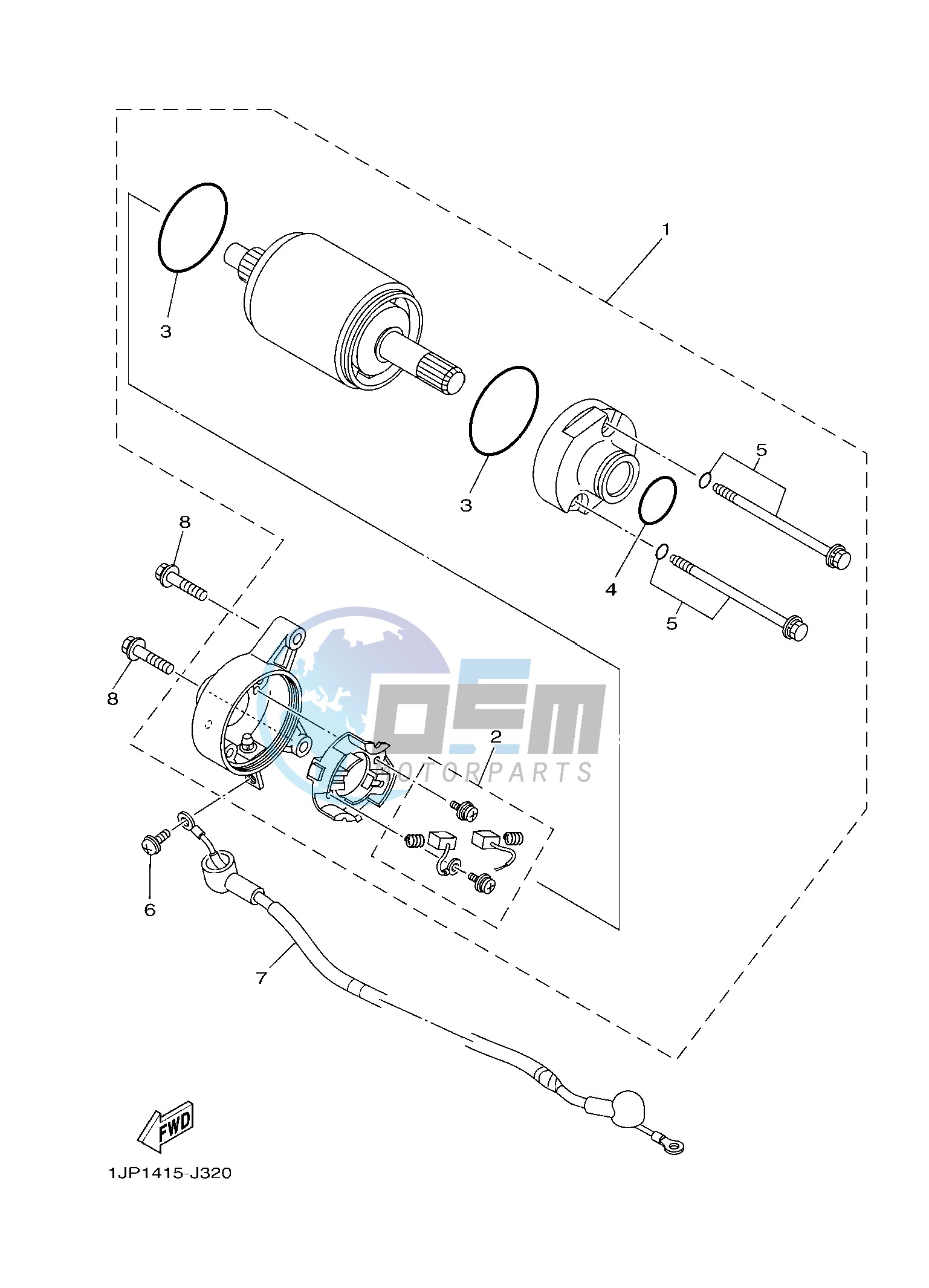 STARTING MOTOR