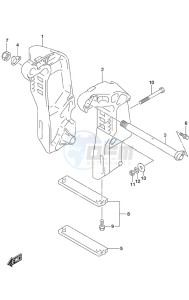 DF 70A drawing Clamp Bracket