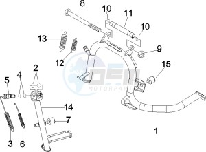 GT 250 ie 60 deg (Euro 3) UK drawing Stand