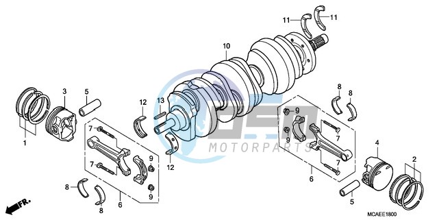 CRANKSHAFT/PISTON