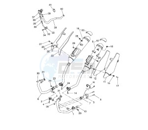 XT X 660 drawing EXHAUST