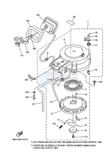 E15D drawing STARTER-MOTOR