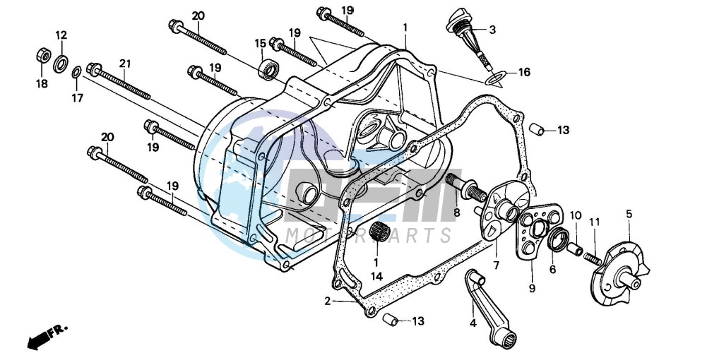 RIGHT CRANKCASE COVER