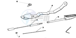 GL1800A Korea - (KO) drawing CB ANTENNA (LONG)