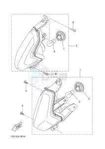 YP250R X-MAX 250 (2DL8 2DL8 2DL8 2DL8) drawing FLASHER LIGHT