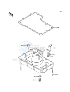 ZX 600 D [NINJA ZX-6] (D2-D4) [NINJA ZX-6] drawing OIL PAN