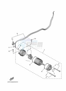 MT-09 SP MTN890D (BAM7) drawing STARTING MOTOR