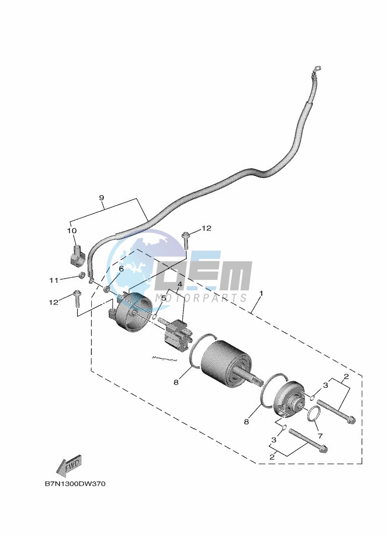 STARTING MOTOR