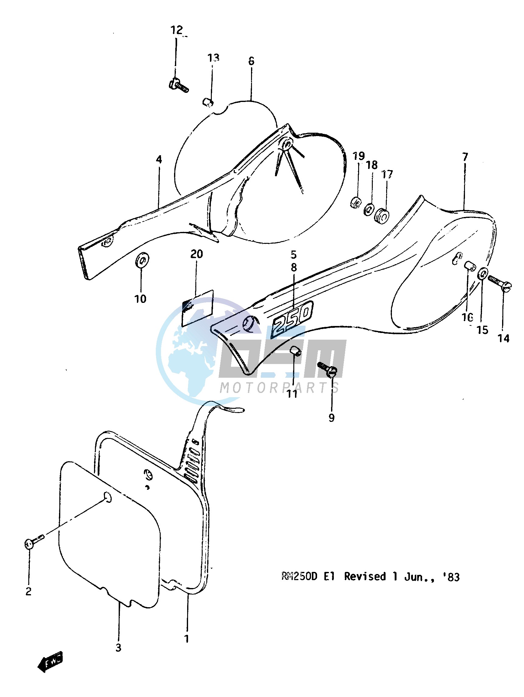 FRAME COVER MODEL D