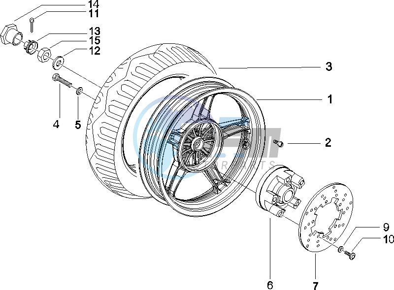 Rear Wheel