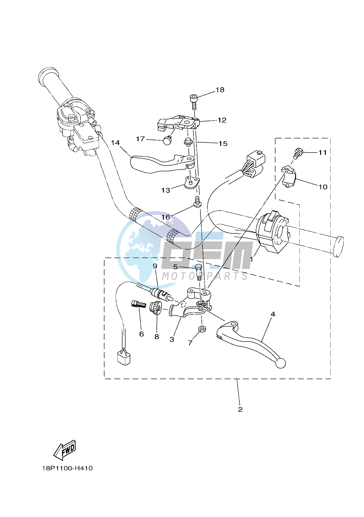 HANDLE SWITCH & LEVER