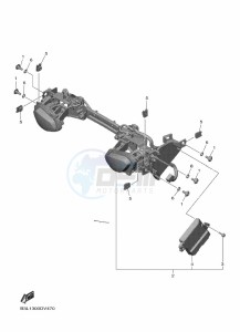 YZF1000D YZF-R1M (B4SD) drawing HEADLIGHT