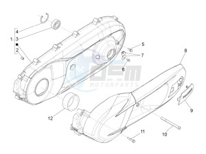 BV 350 4T 4V ie E3 ABS (USA) Usa drawing Crankcase cover - Crankcase cooling