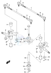 LT-Z90 drawing KNUCKLE ARM