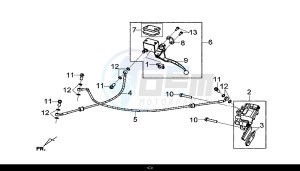 GTS 300I ABS (LN30W9-EU) (L7-M0) drawing RR. BRAKE / GTS 300I ABS (LN30W9-EU) (L7-M0)