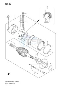 GSX-R600 (E3-E28) drawing STARTING MOTOR