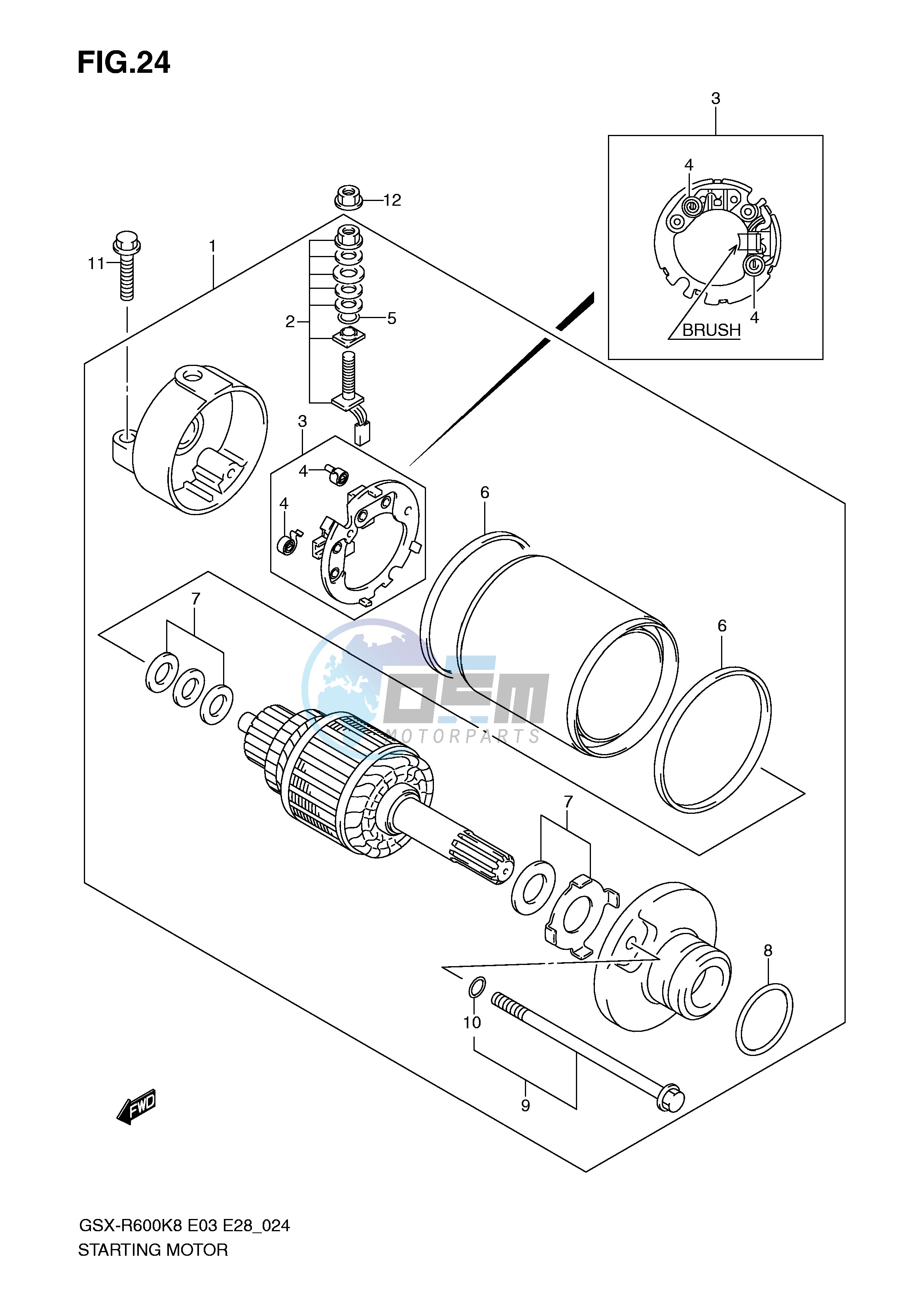 STARTING MOTOR