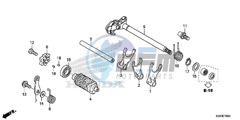 GEARSHIFT DRUM