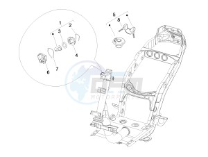 Fly 125 4T/3V ie E3 DT drawing Locks