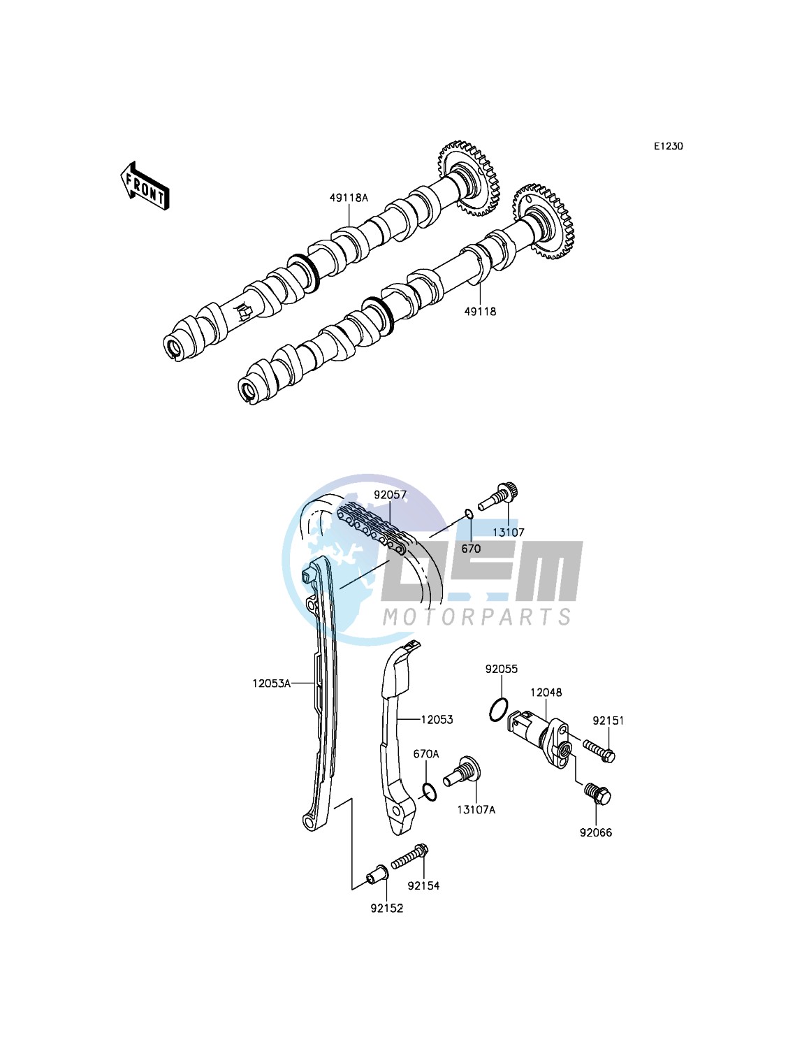 Camshaft(s)/Tensioner