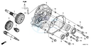 SH125ASE SH125AS UK - (E) drawing TRANSMISSION